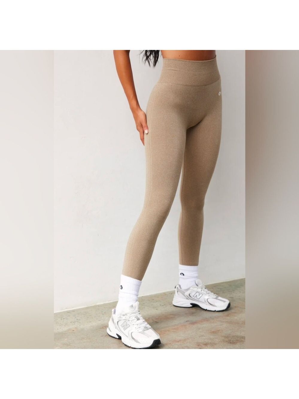 Astoria Contour Seamless Leggings Mocha Size Medium